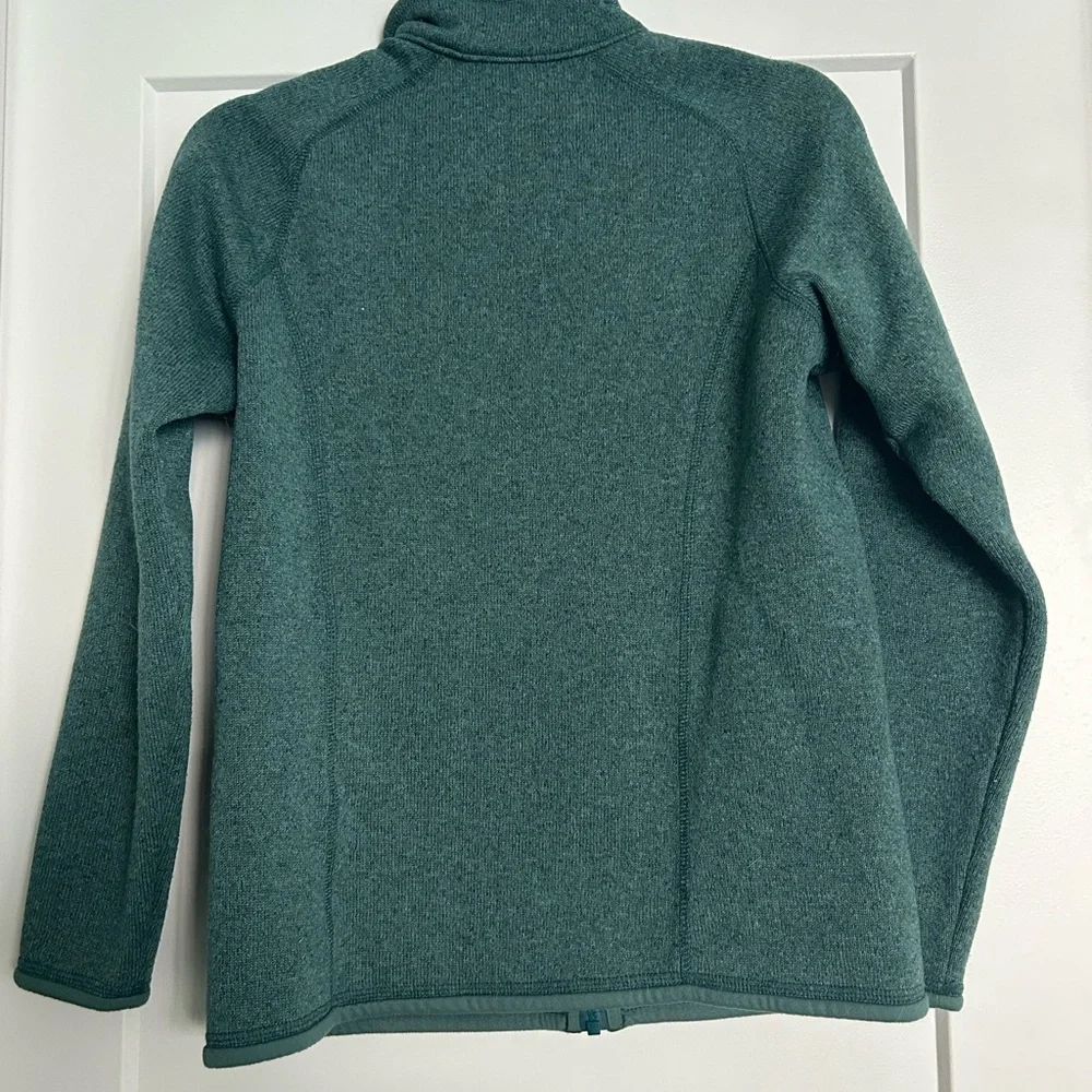 Patagonia Green Full-Zip Fleece Jacket - Picture 2 of 2